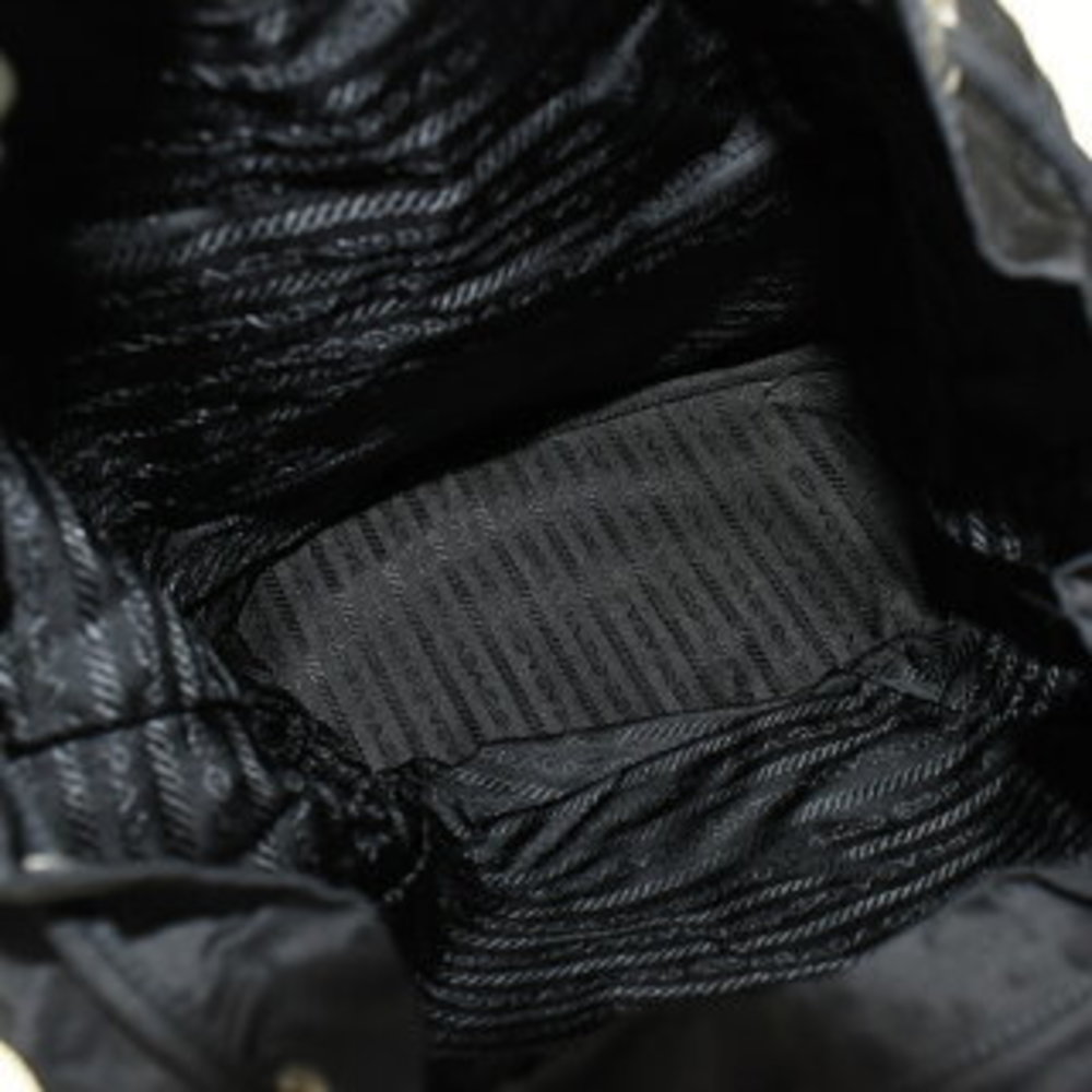 Prada Rucksack Backpack Backpack Triangle Plate L… - image 8